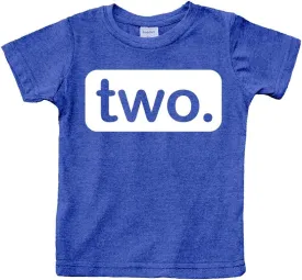 2nd Birthday Shirt boy 2 Year Old Toddler Kids Outfit Second Two t-Shirt Party