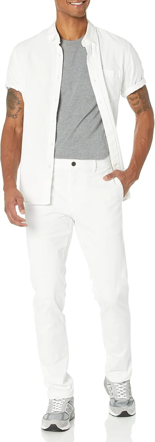 Amazon Essentials Men's Skinny-Fit Washed Comfort Stretch Chino Pant (Previously Goodthreads)