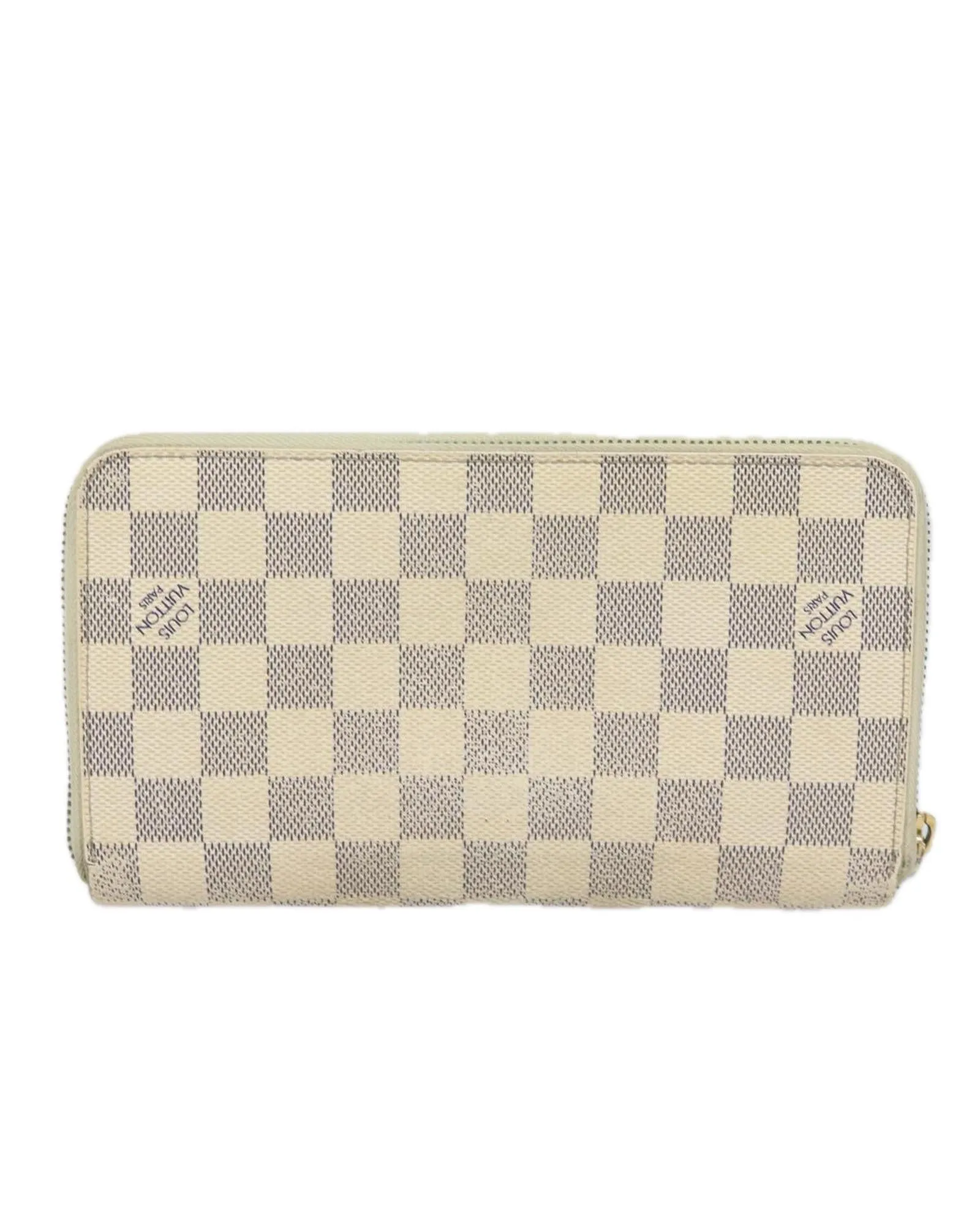 Damier Azur Canvas Long Zippy Organizer Wallet