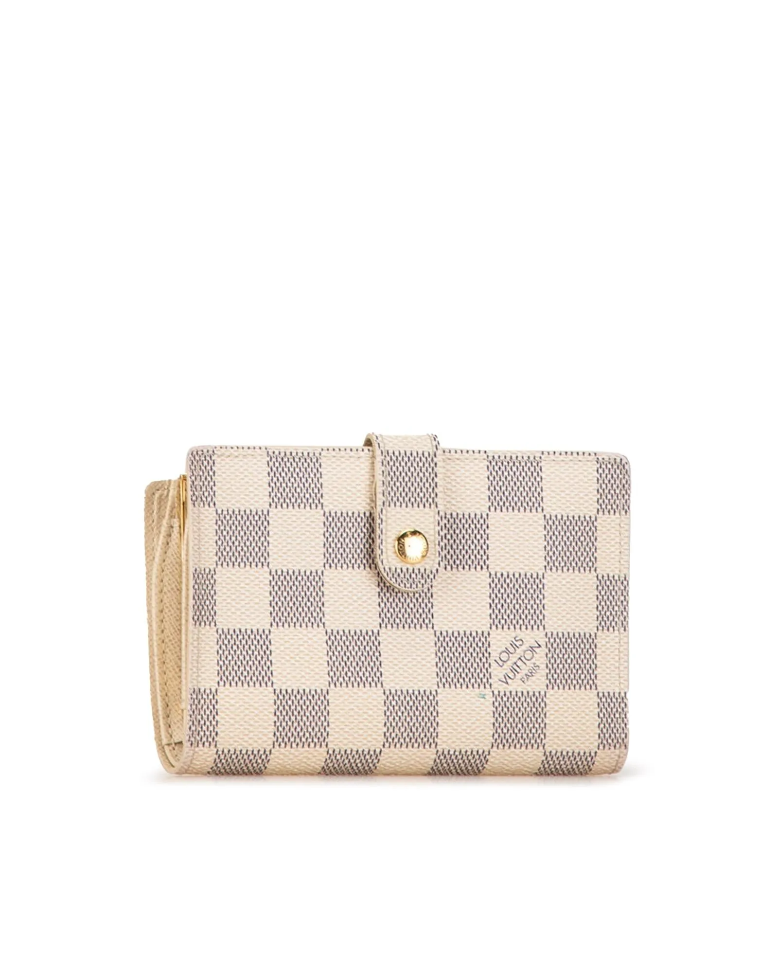 Damier Canvas French Purse Wallet