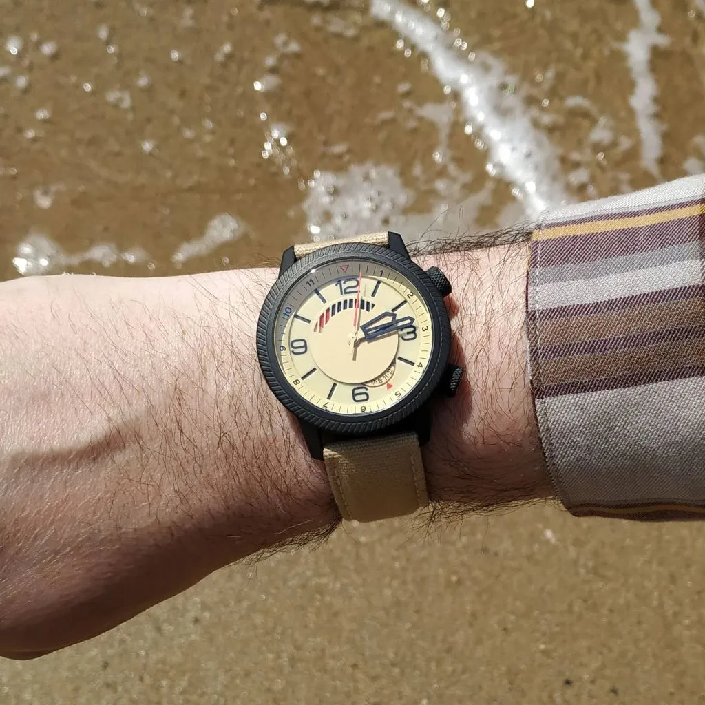 Draken Kalahari Limited&nbsp;Edition (Sand&nbsp;Dial,&nbsp;Black&nbsp;Case)