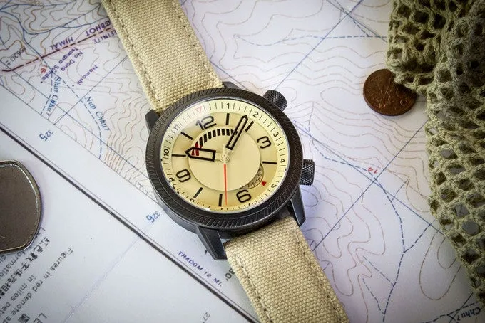 Draken Kalahari Limited&nbsp;Edition (Sand&nbsp;Dial,&nbsp;Black&nbsp;Case)