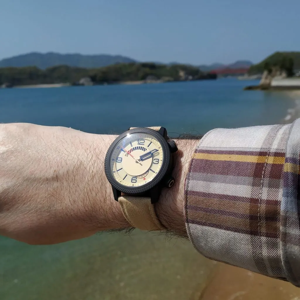 Draken Kalahari Limited&nbsp;Edition (Sand&nbsp;Dial,&nbsp;Black&nbsp;Case)