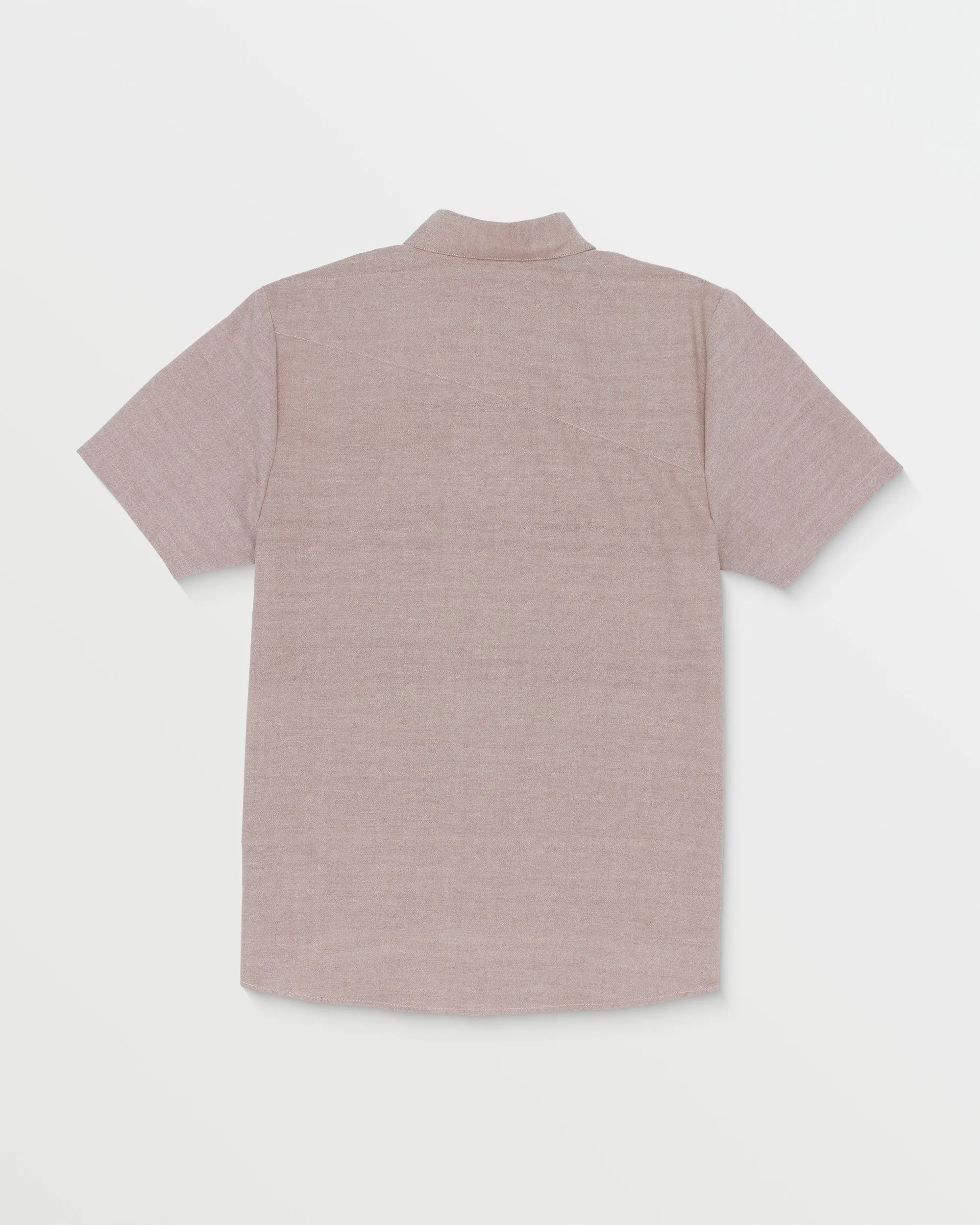 Everett Oxford Short Sleeve Shirt - Nutmeg
