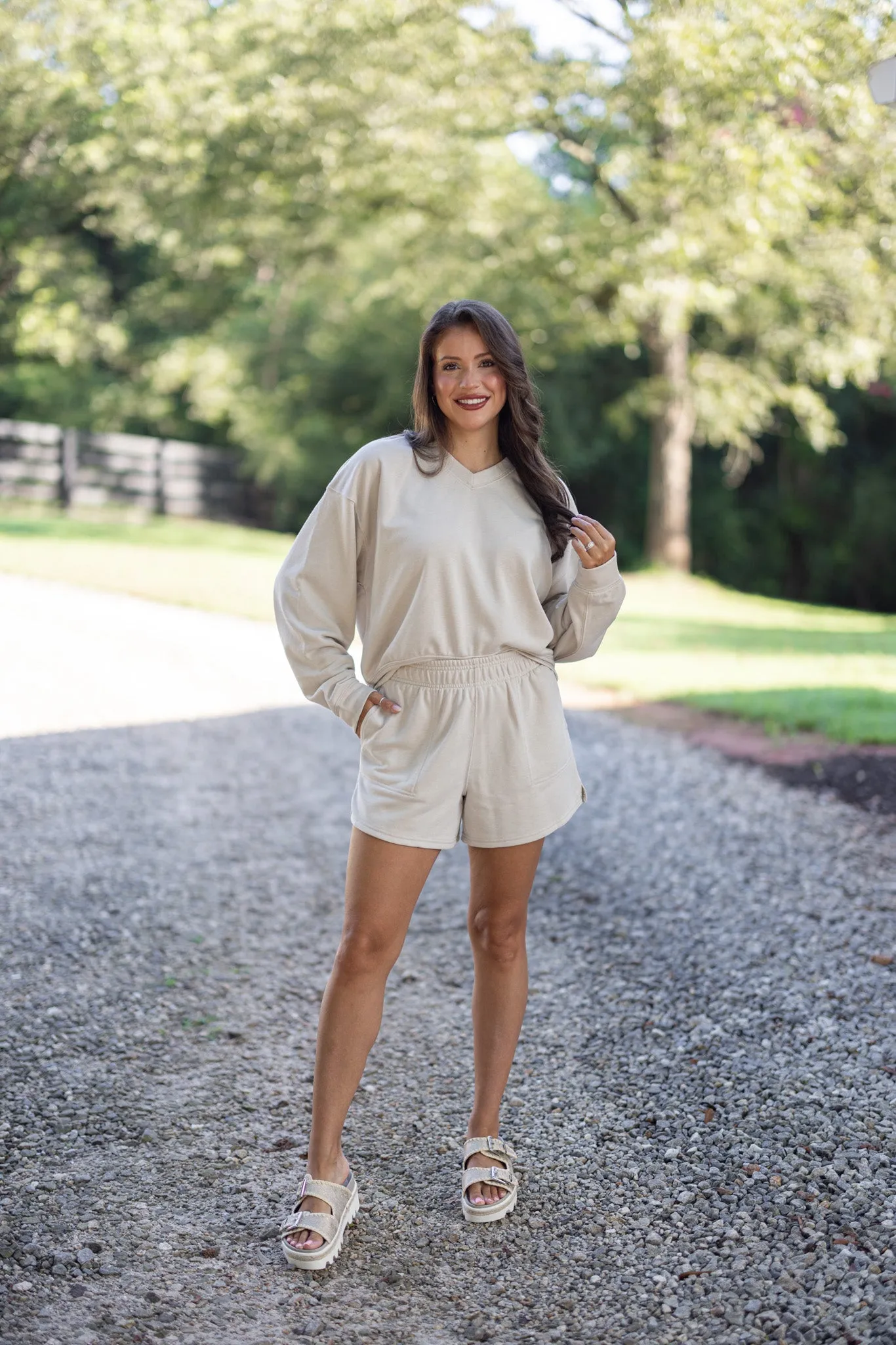 Everyday Perfection Washed Shell Shorts