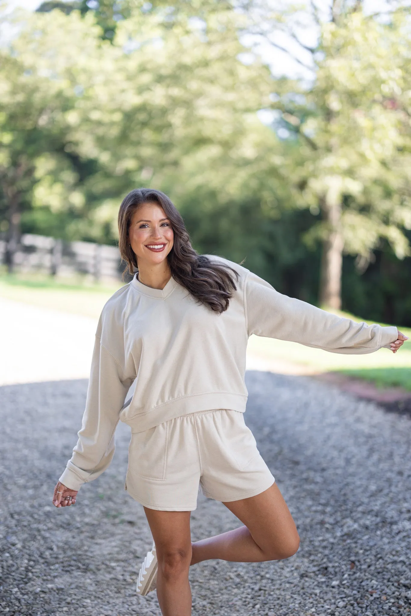 Everyday Perfection Washed Shell Shorts