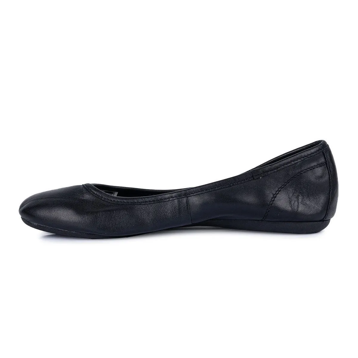 Fila Casual Ballerinas Leather Black Colour For Women