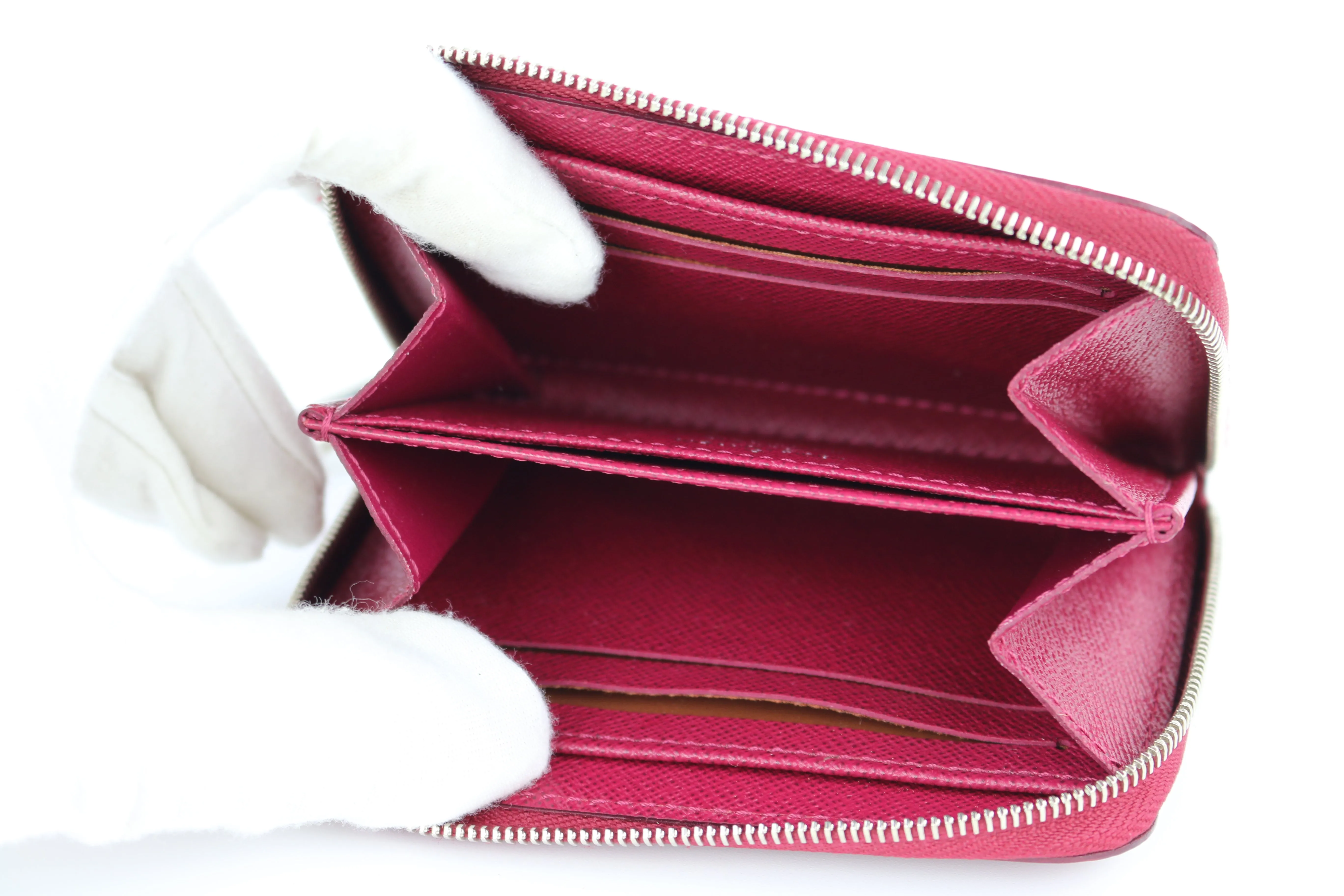 Fuchsia Epi Zippy Coin Purse