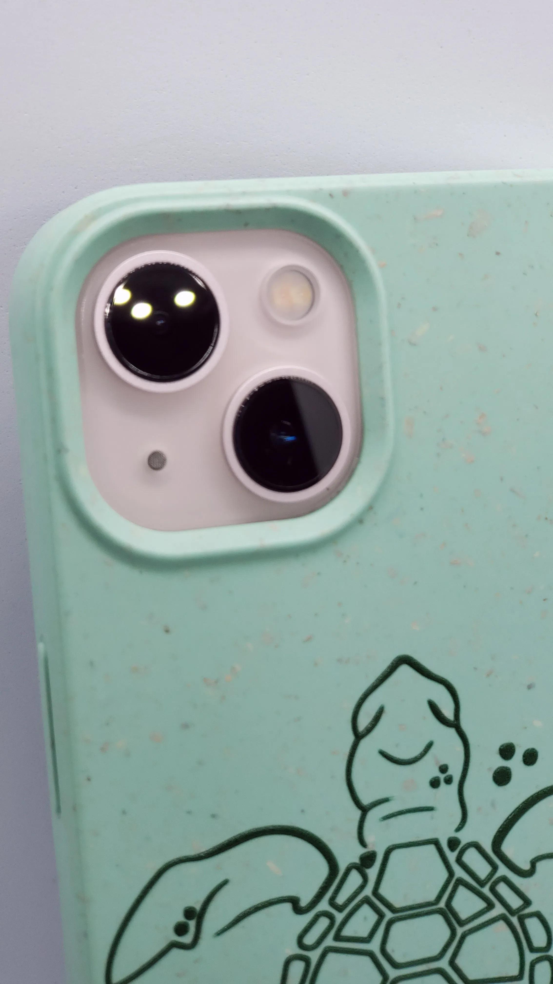 Green Ocean Turtle Biodegradable Compostable iPhone Case