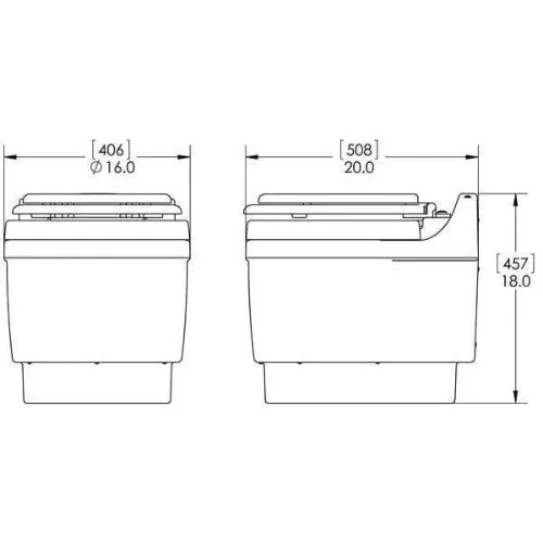 Laveo Dry Flush Toilet Super Pack