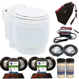 Laveo Dry Flush Toilet Super Pack