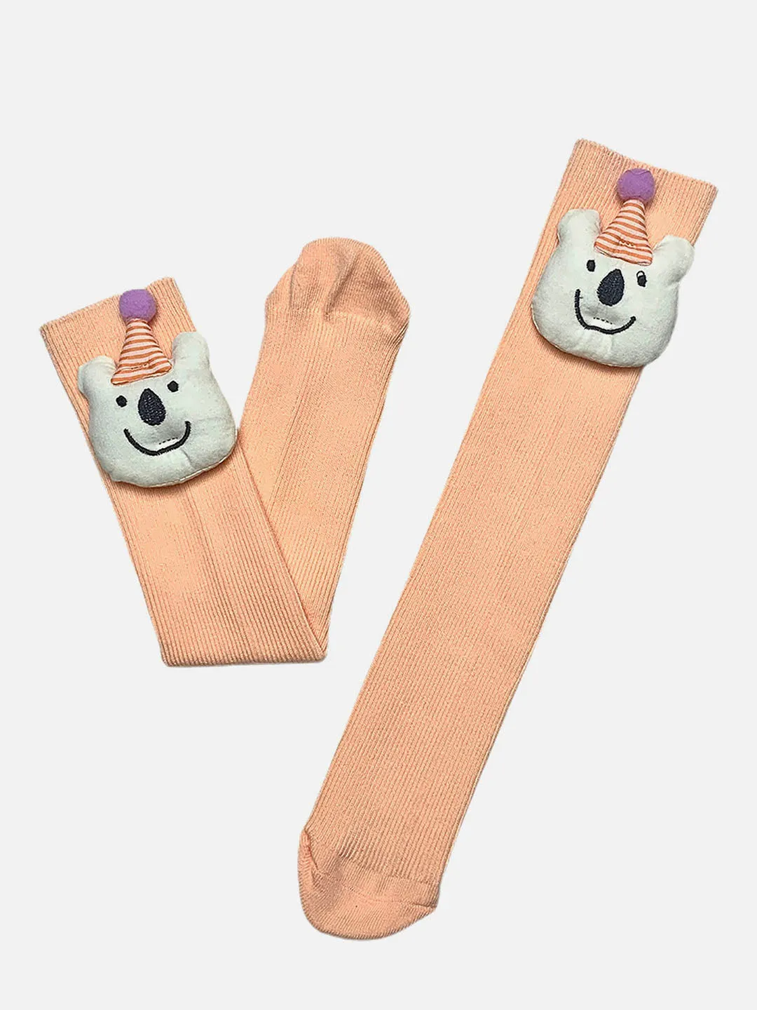 Little Surprise Box 3d Bow Socks for Girls