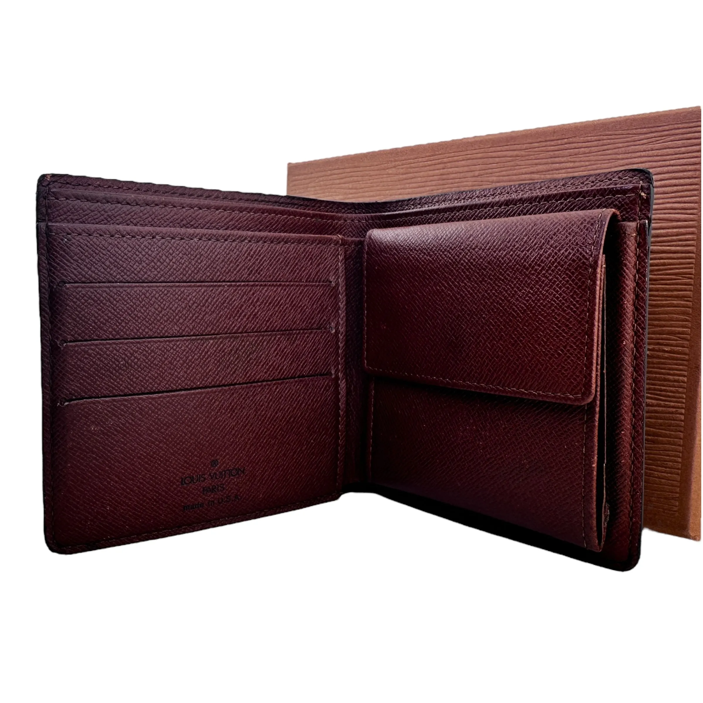 LOUIS VUITTON Monogram Marco Bifold Wallet