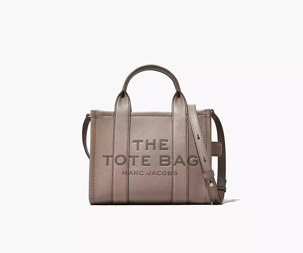 Marc Jacobs The Leather Tote Bag Cement (Small)