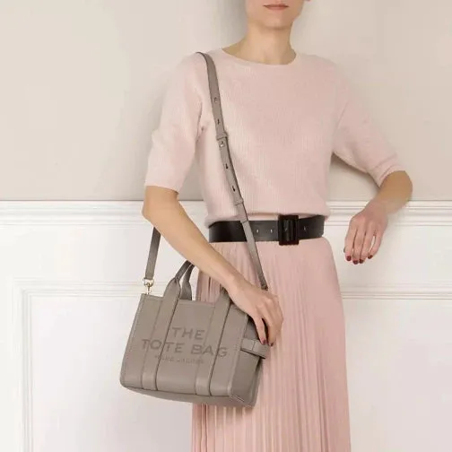 Marc Jacobs The Leather Tote Bag Cement (Small)