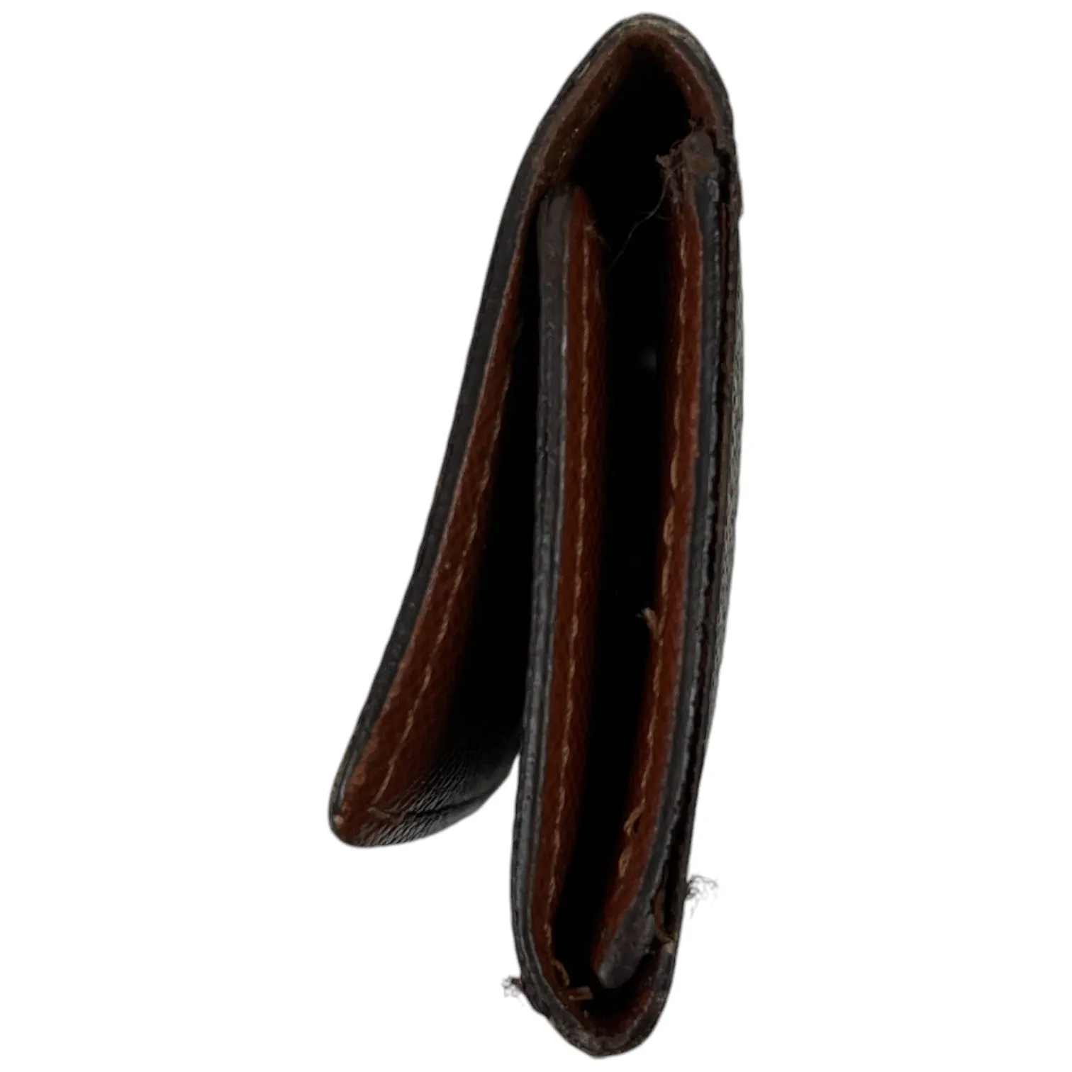 Men's Vintage Monogram Key Wallet Brown