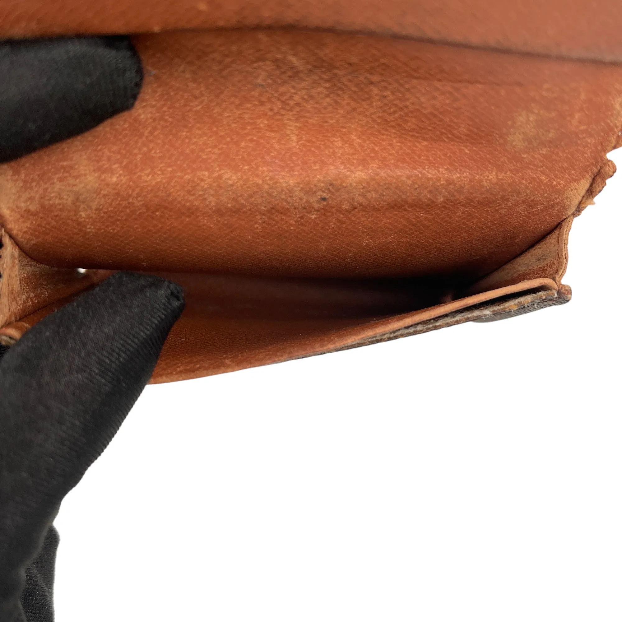 Men's Vintage Monogram Wallet Brown