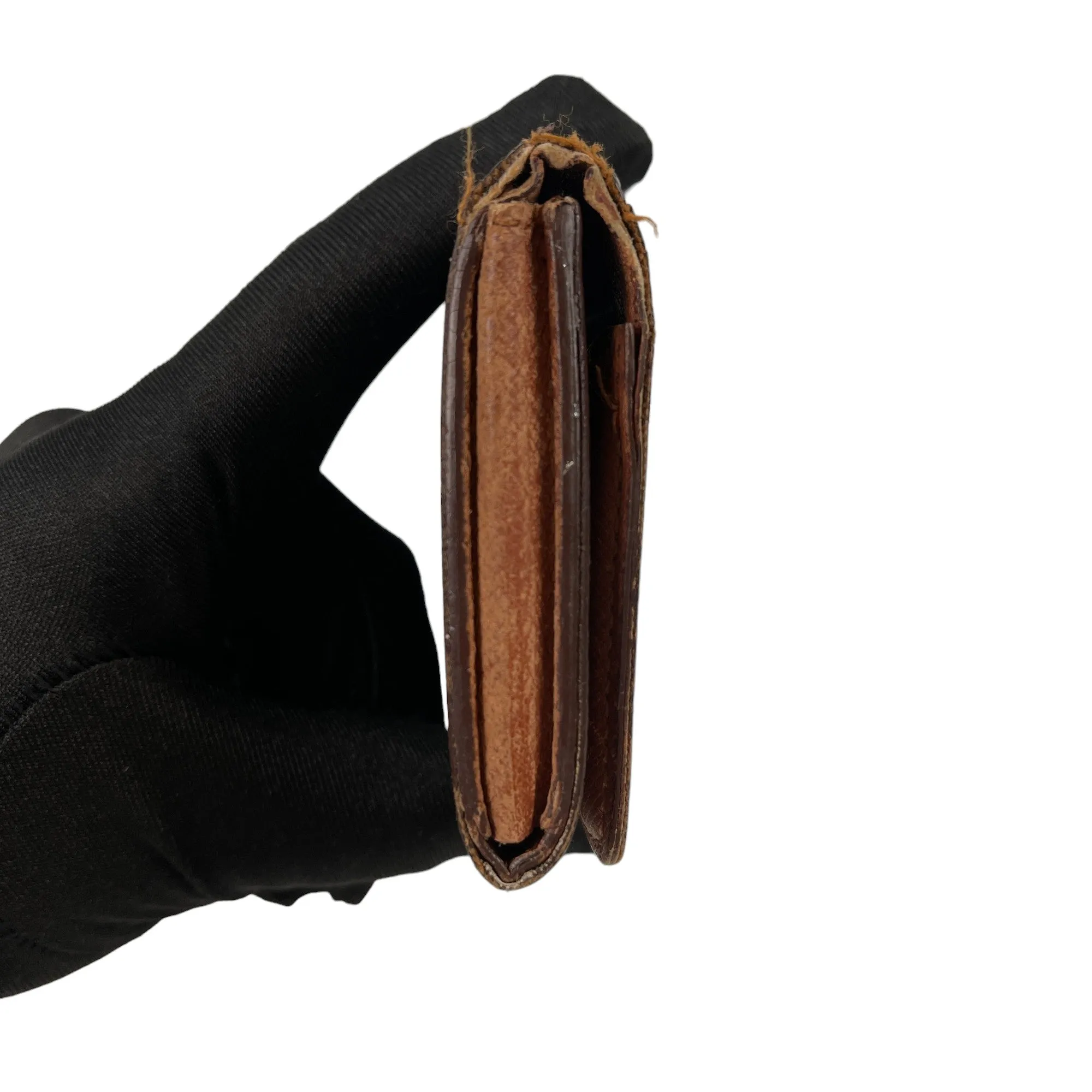 Men's Vintage Monogram Wallet Brown