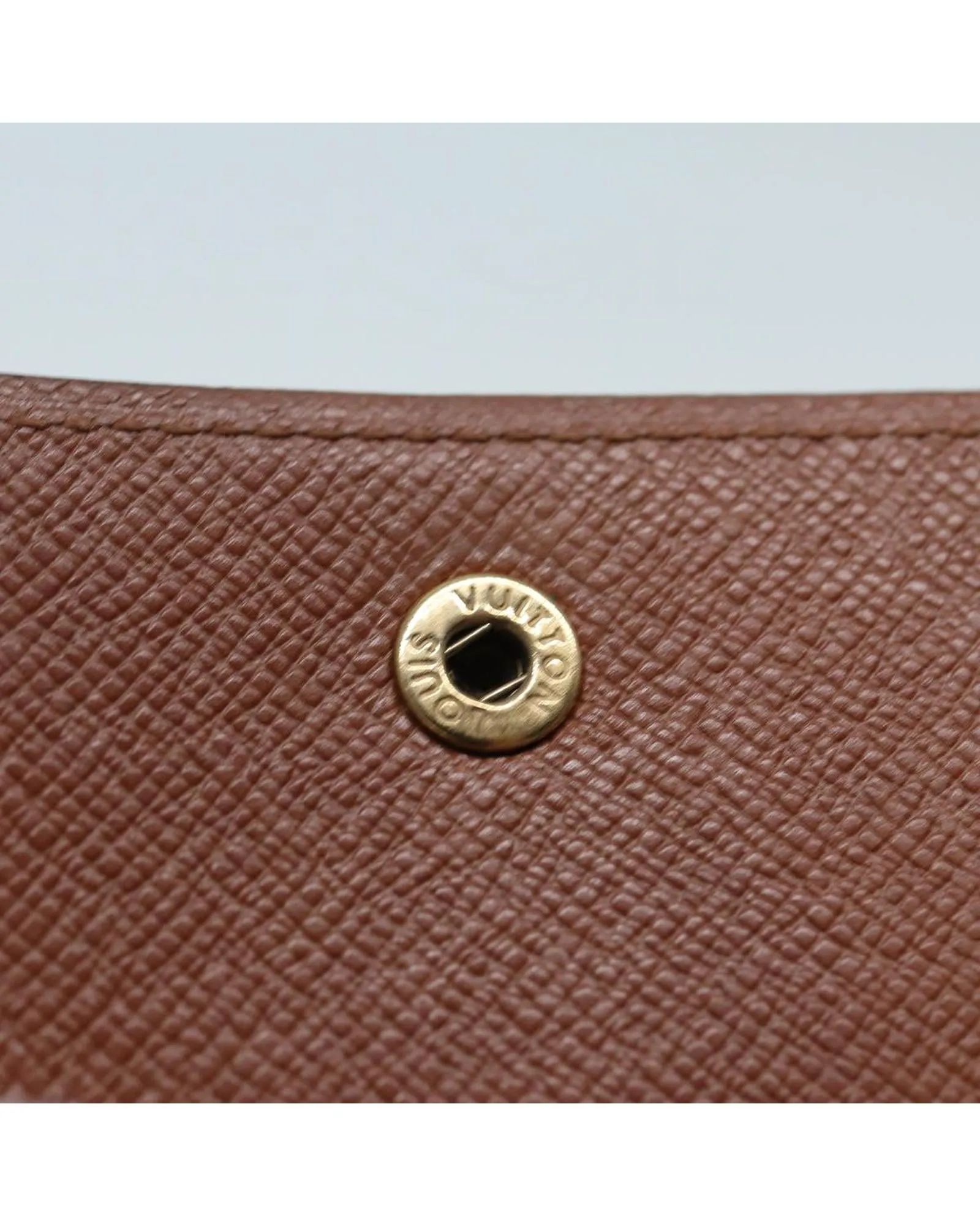 Monogram Canvas Trifold Wallet with Slight Wear
