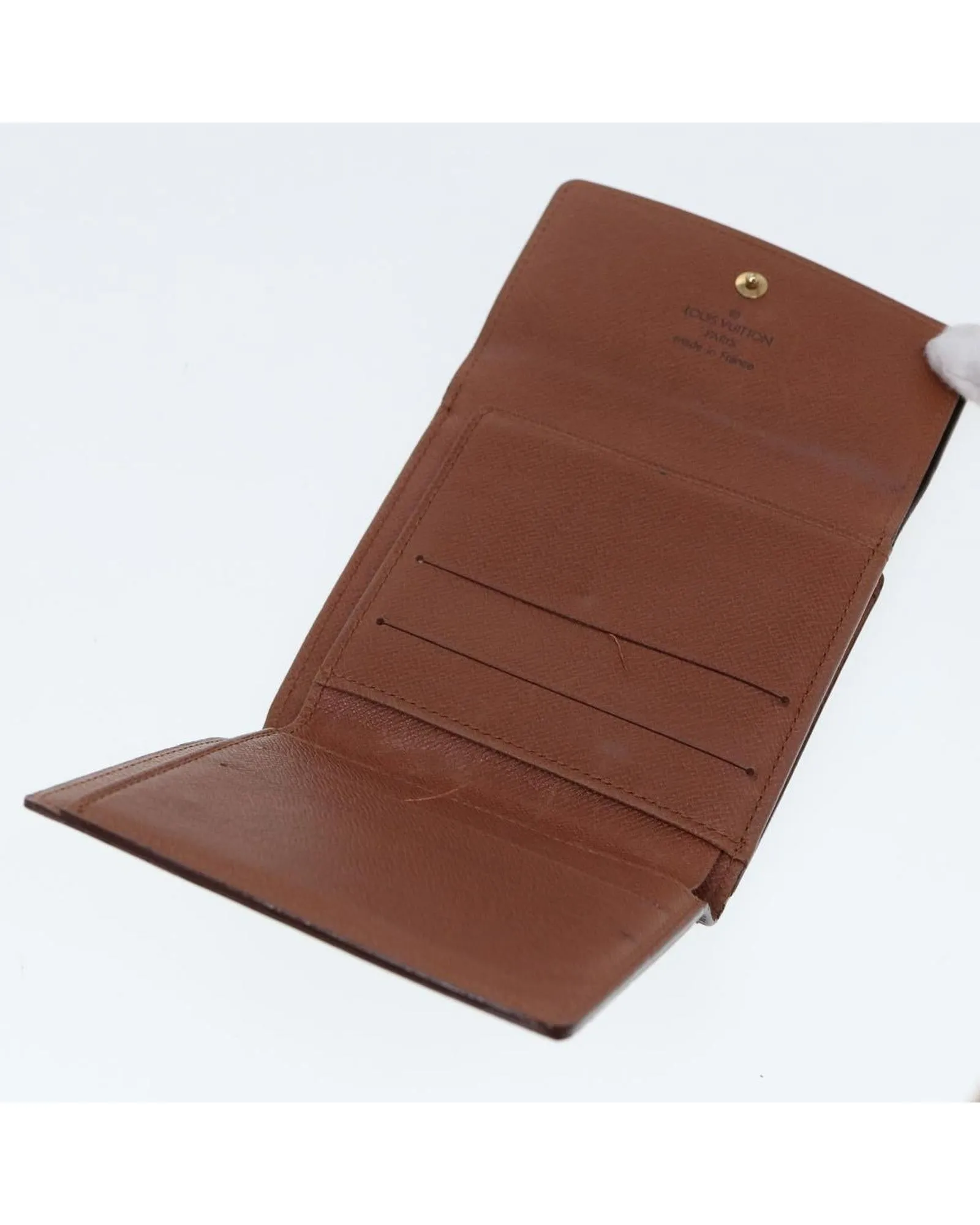 Monogram Canvas Trifold Wallet with Slight Wear
