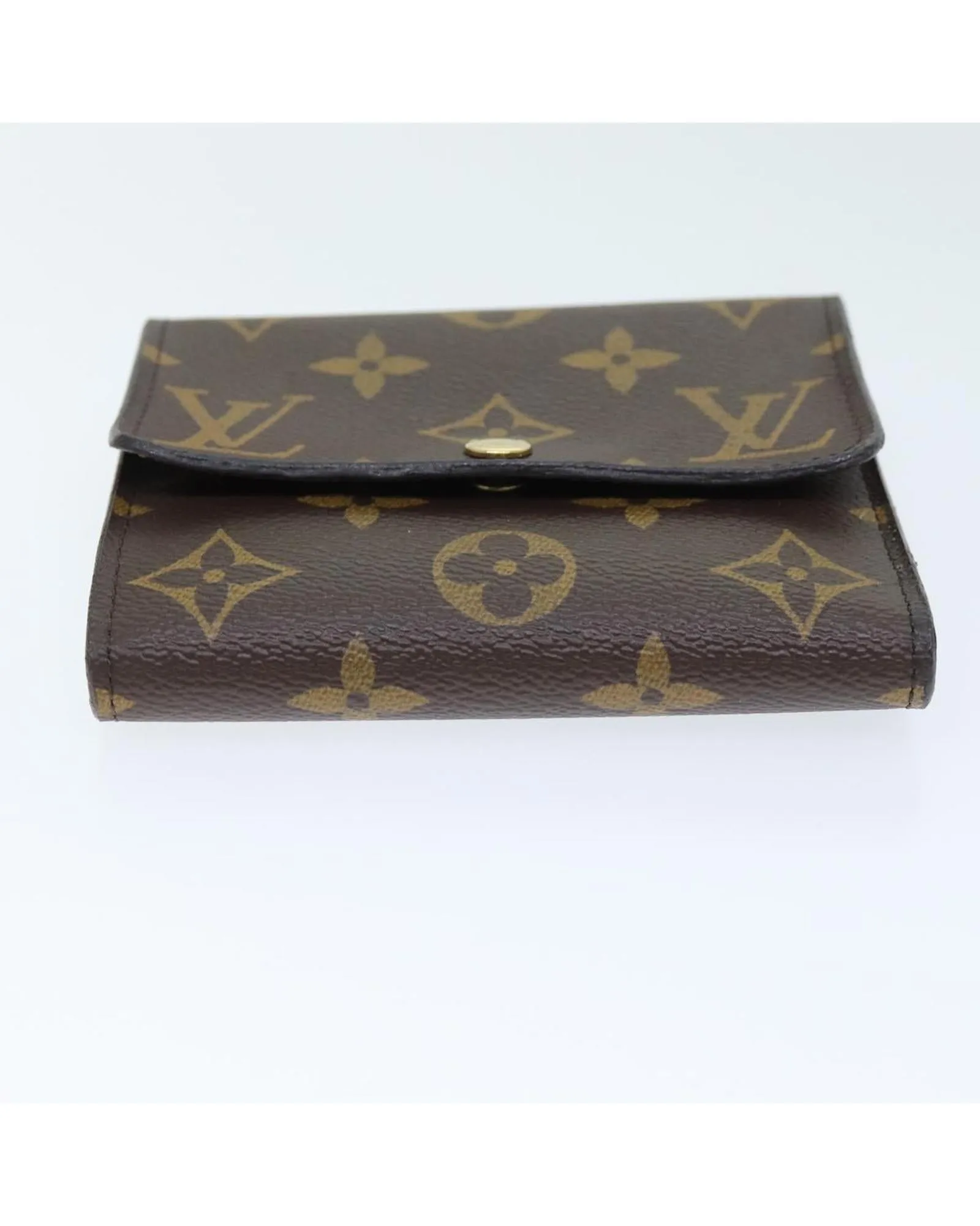 Monogram Canvas Wallet with Dust Bag and Item Box