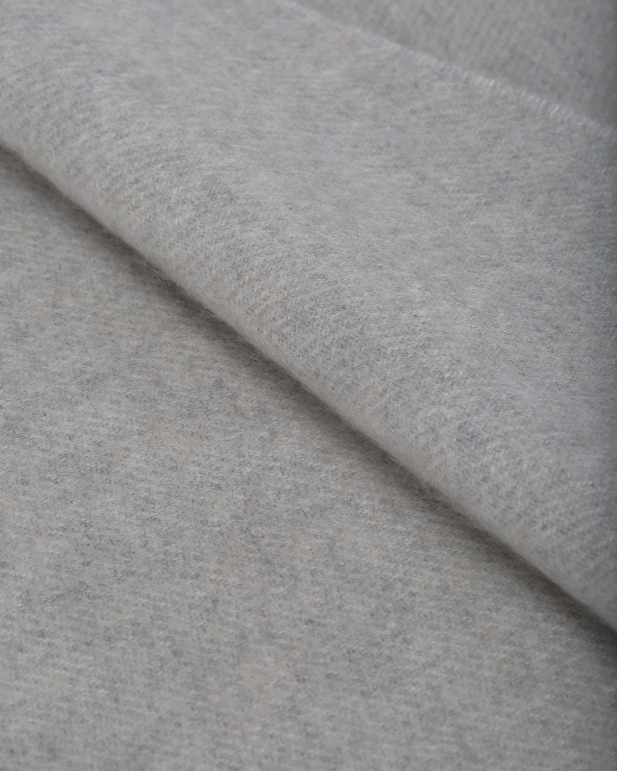 Pure Cashmere Scarf - Light Grey