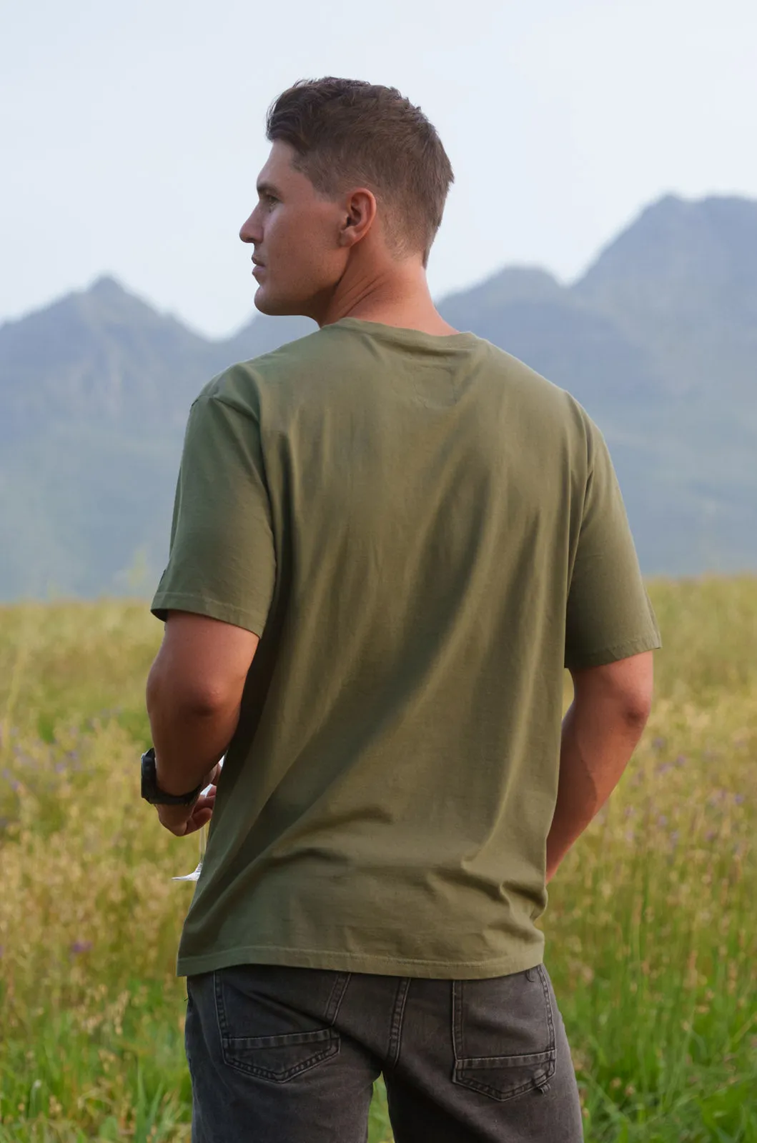 Signature Tee in Pine