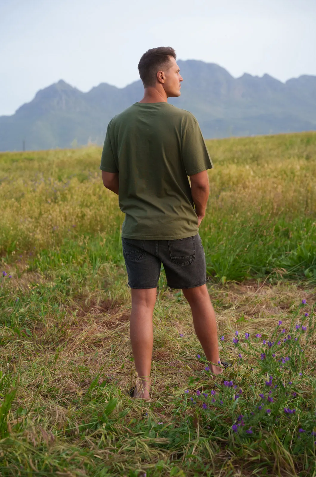 Signature Tee in Pine