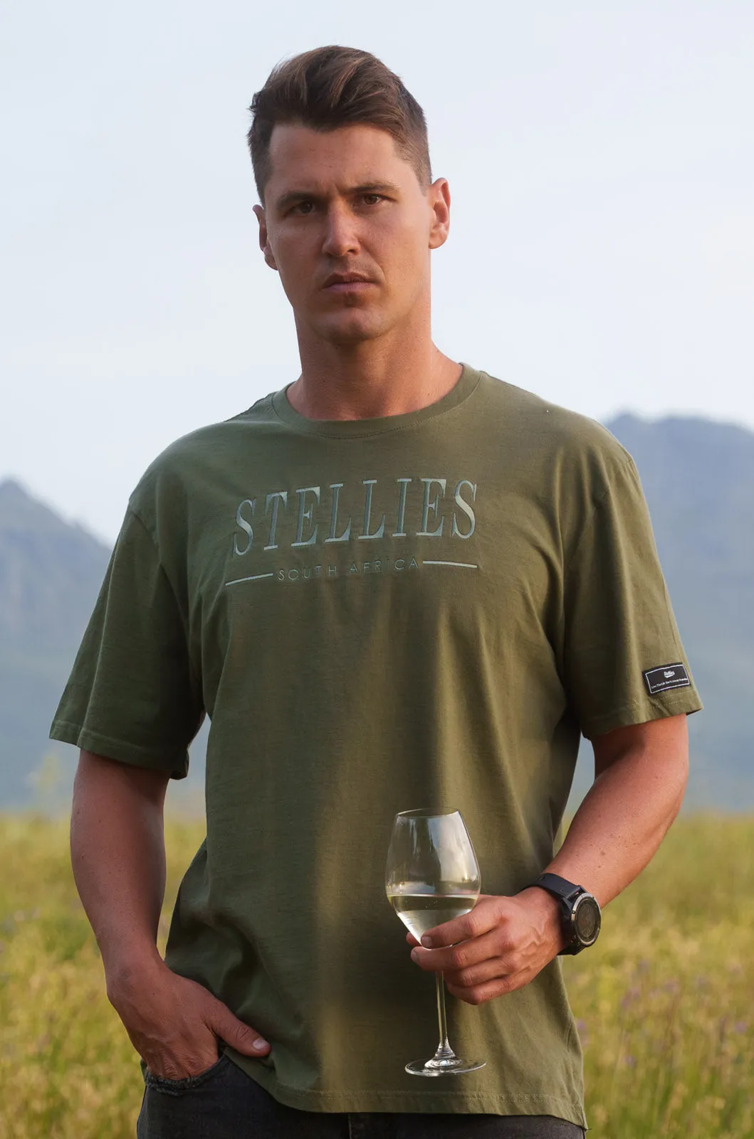 Signature Tee in Pine