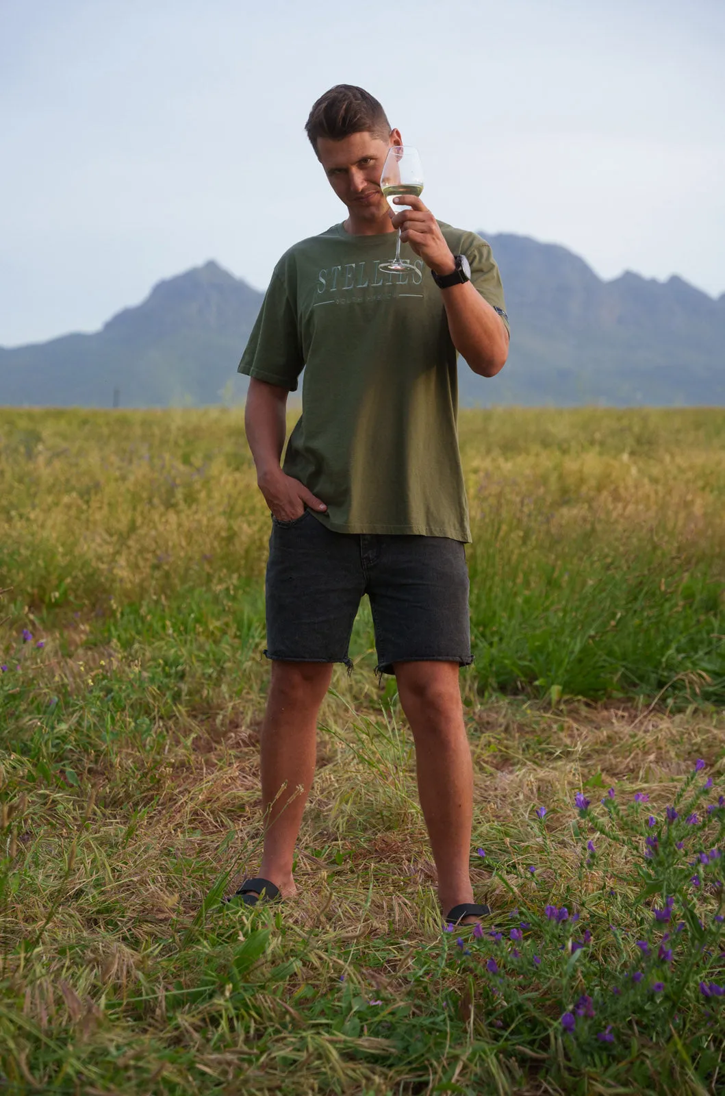 Signature Tee in Pine