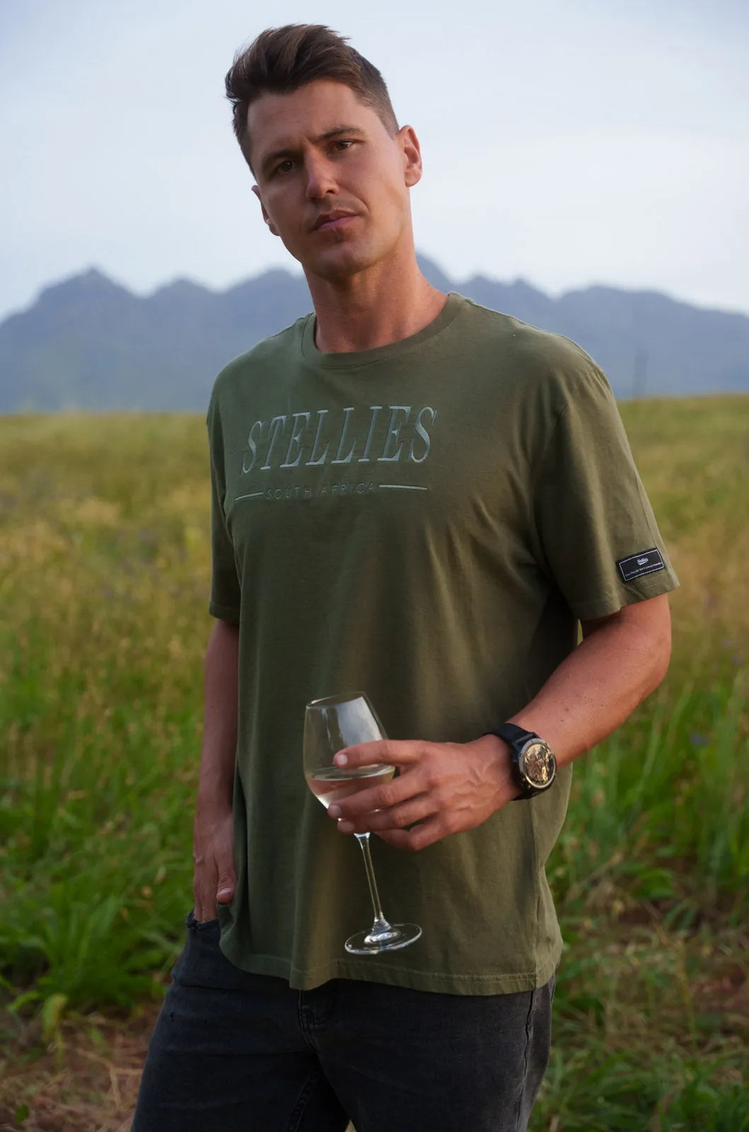 Signature Tee in Pine