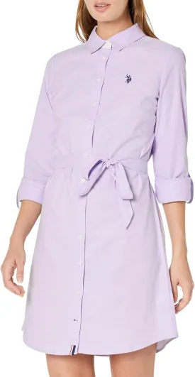 SOLID OXFORD DRESS