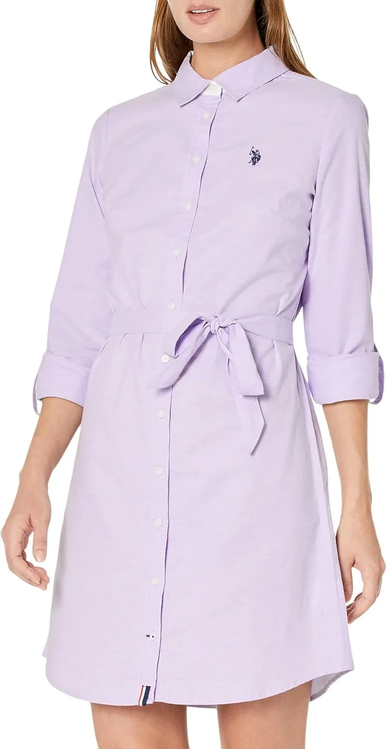 SOLID OXFORD DRESS