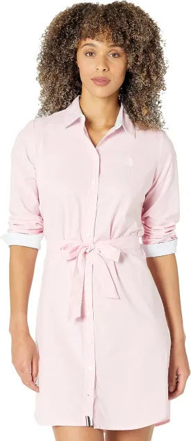 SOLID OXFORD DRESS
