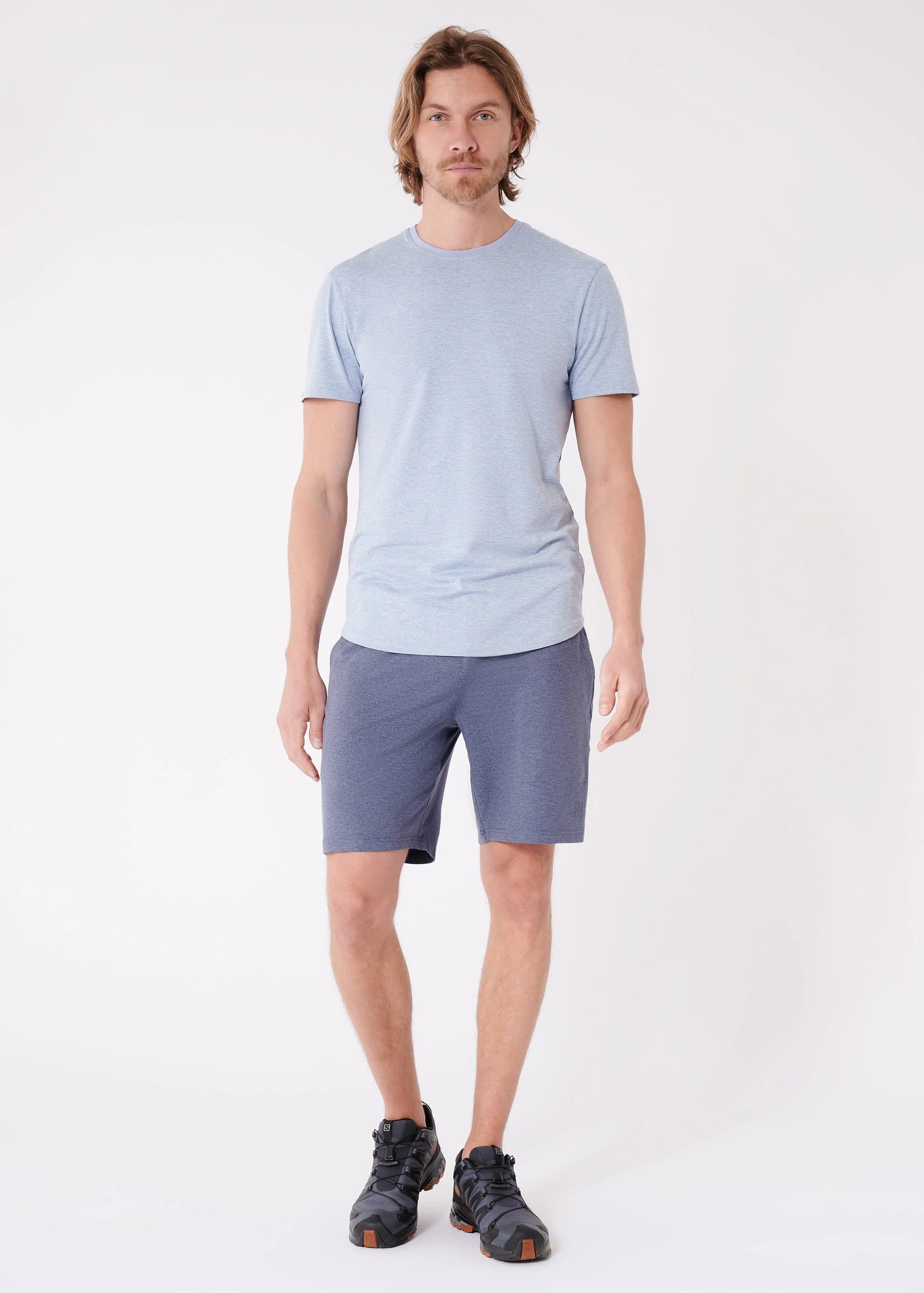 Summit Lounge Short | Heather Blue