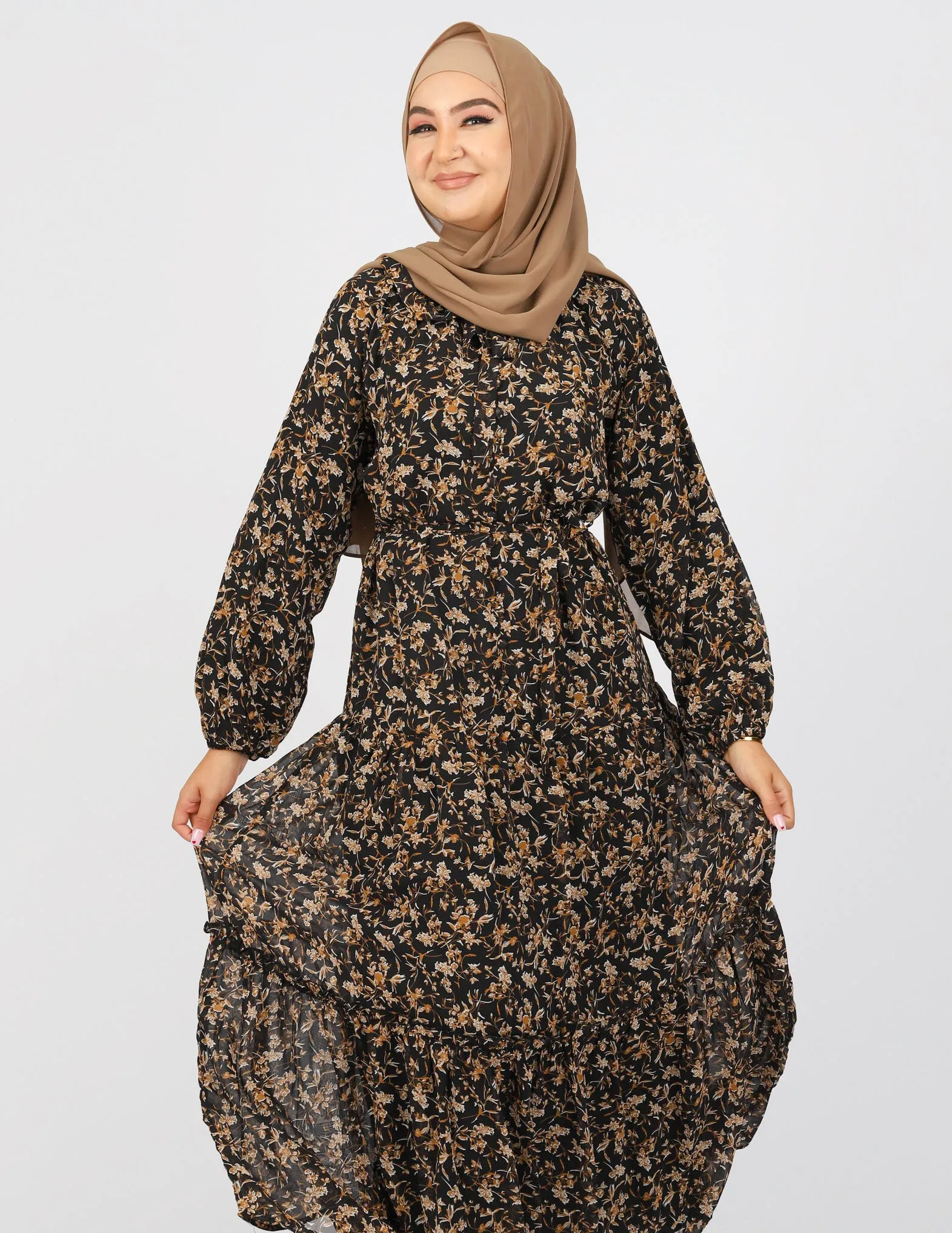 Tamora Print Maxi Dress
