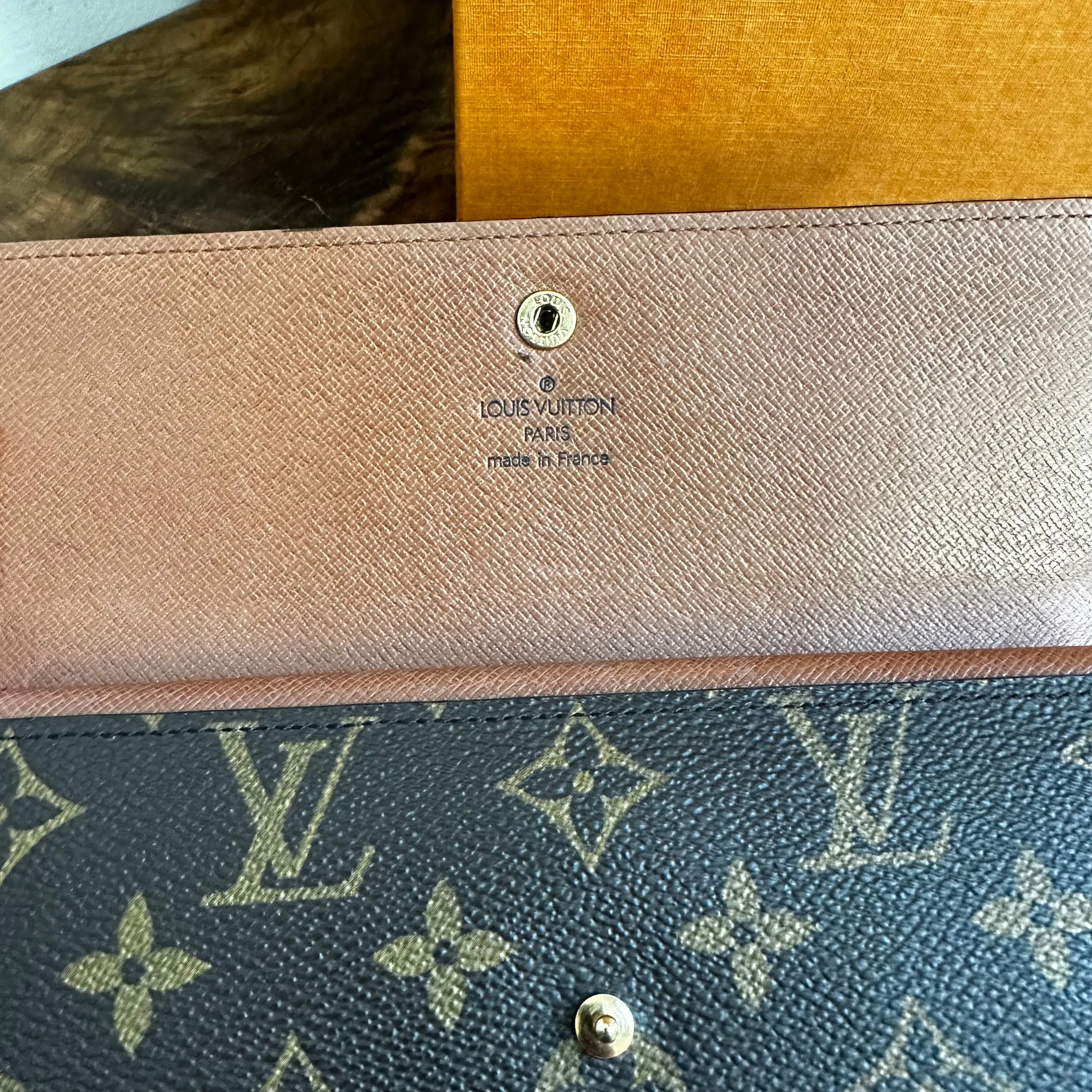 The Junco Wallet Crossbody - Vintage LV Monogram