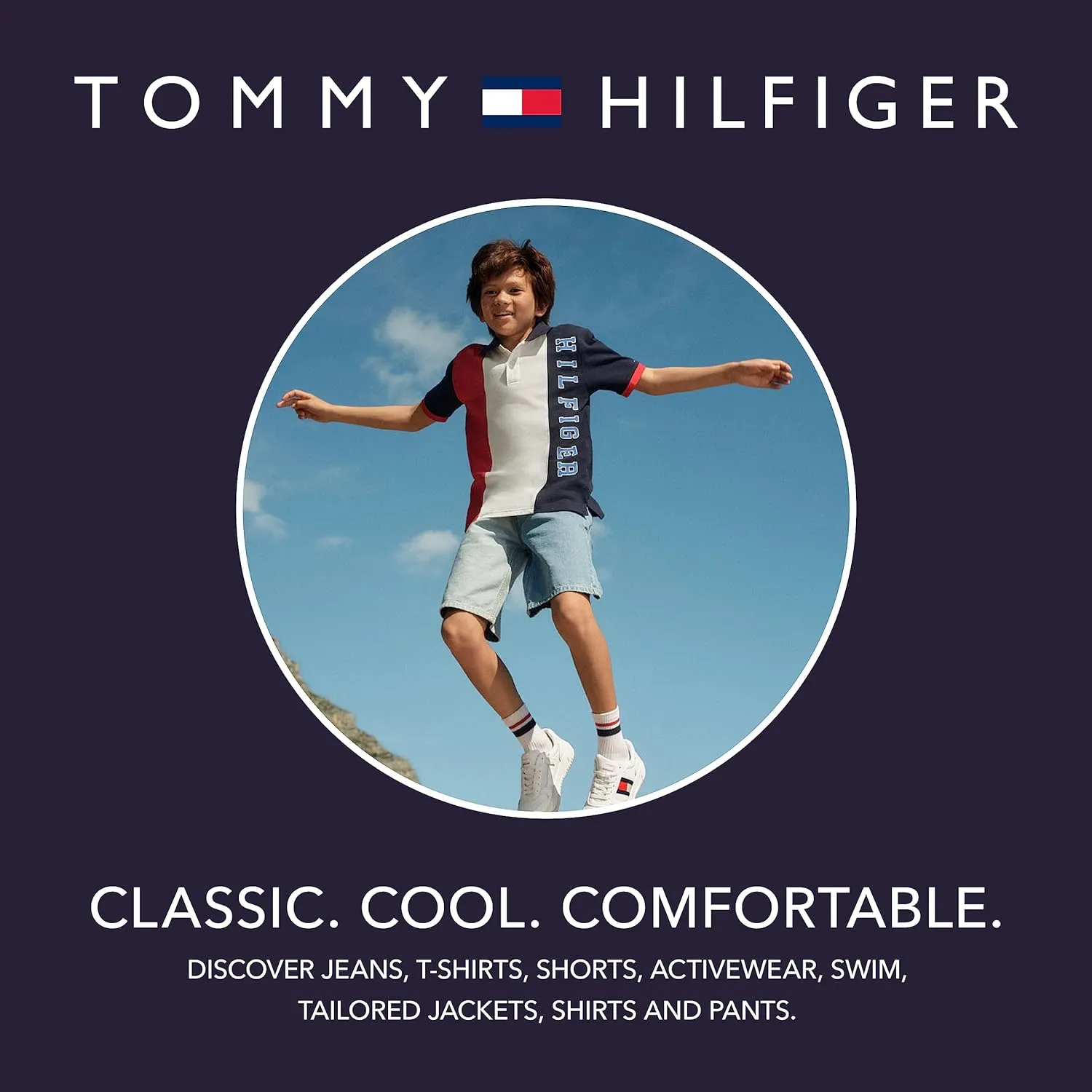 Tommy Hilfiger Boy's Short Sleeve Fashion Polo Shirt