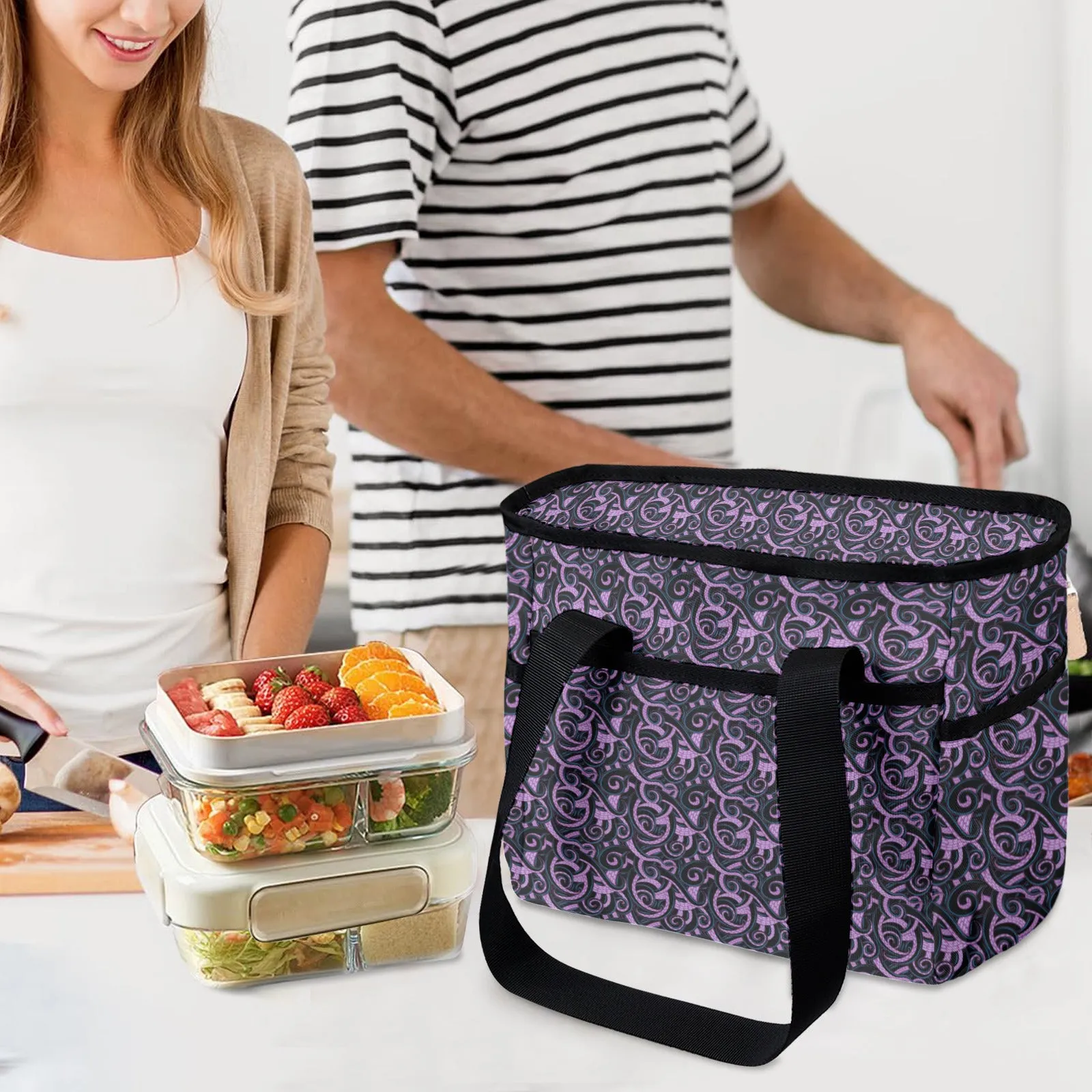 Ursula Tentacles Large Capacity Insulated Tote Bag