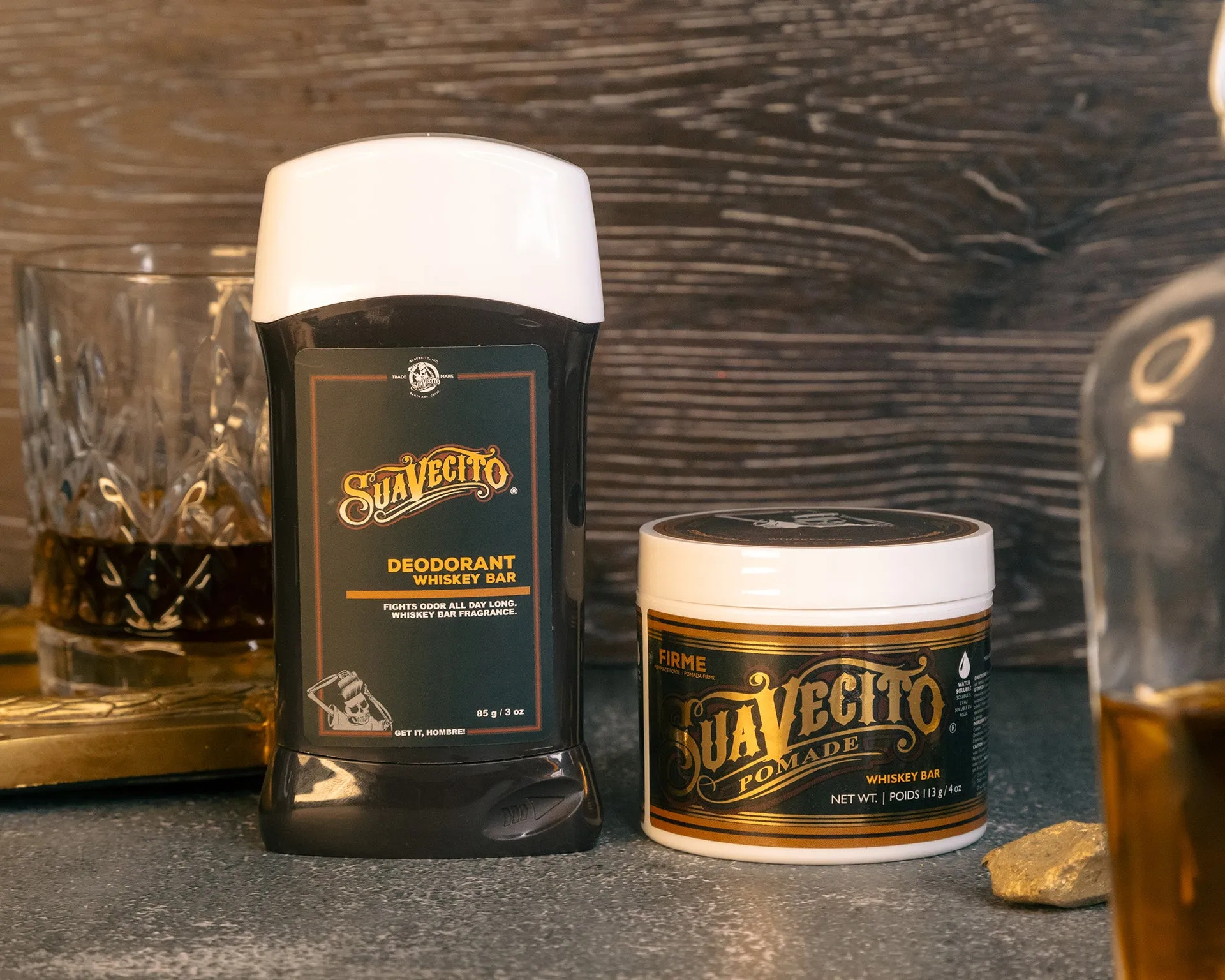 Whiskey Bar Pomade & Deodorant