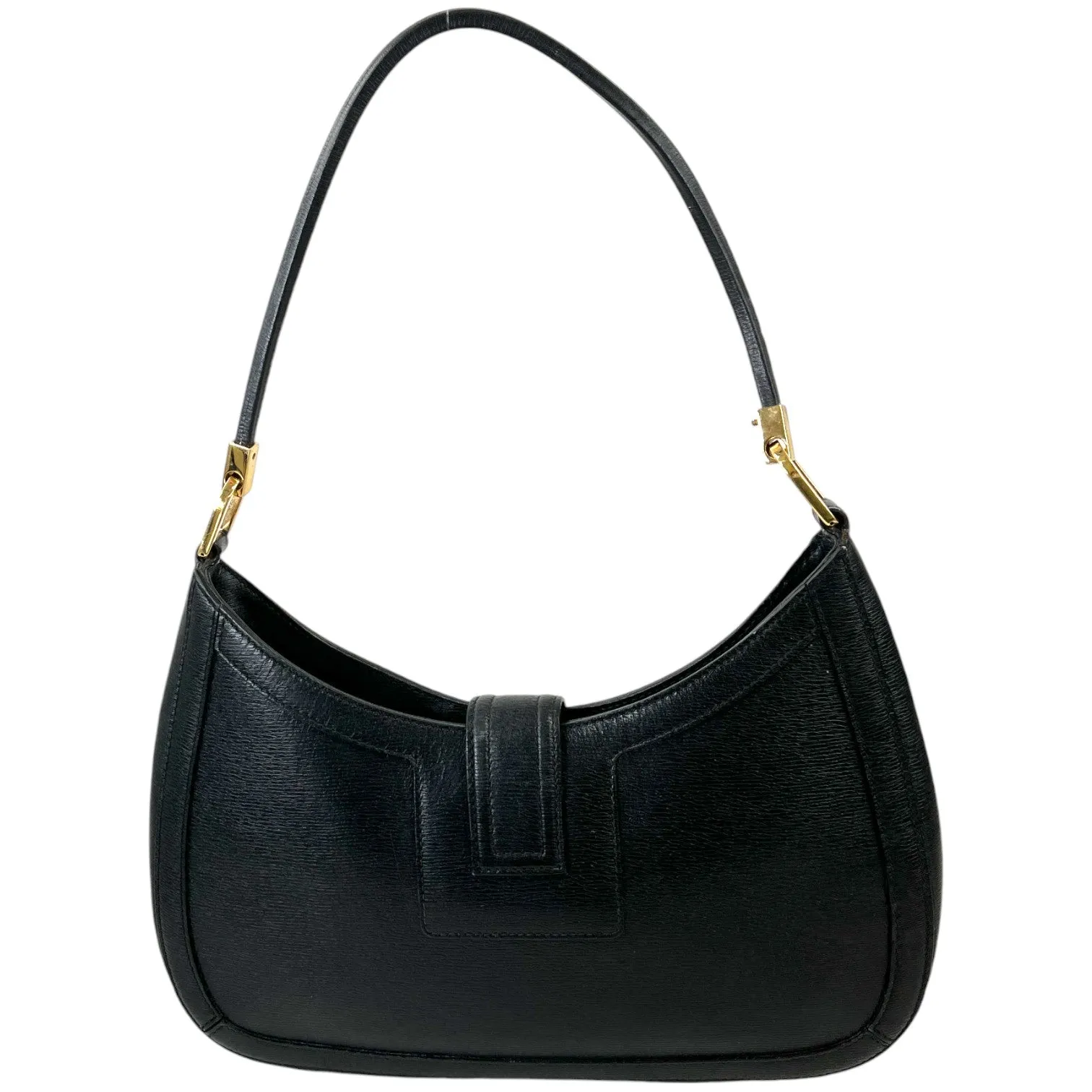 Women's G Buckle Handbag Black