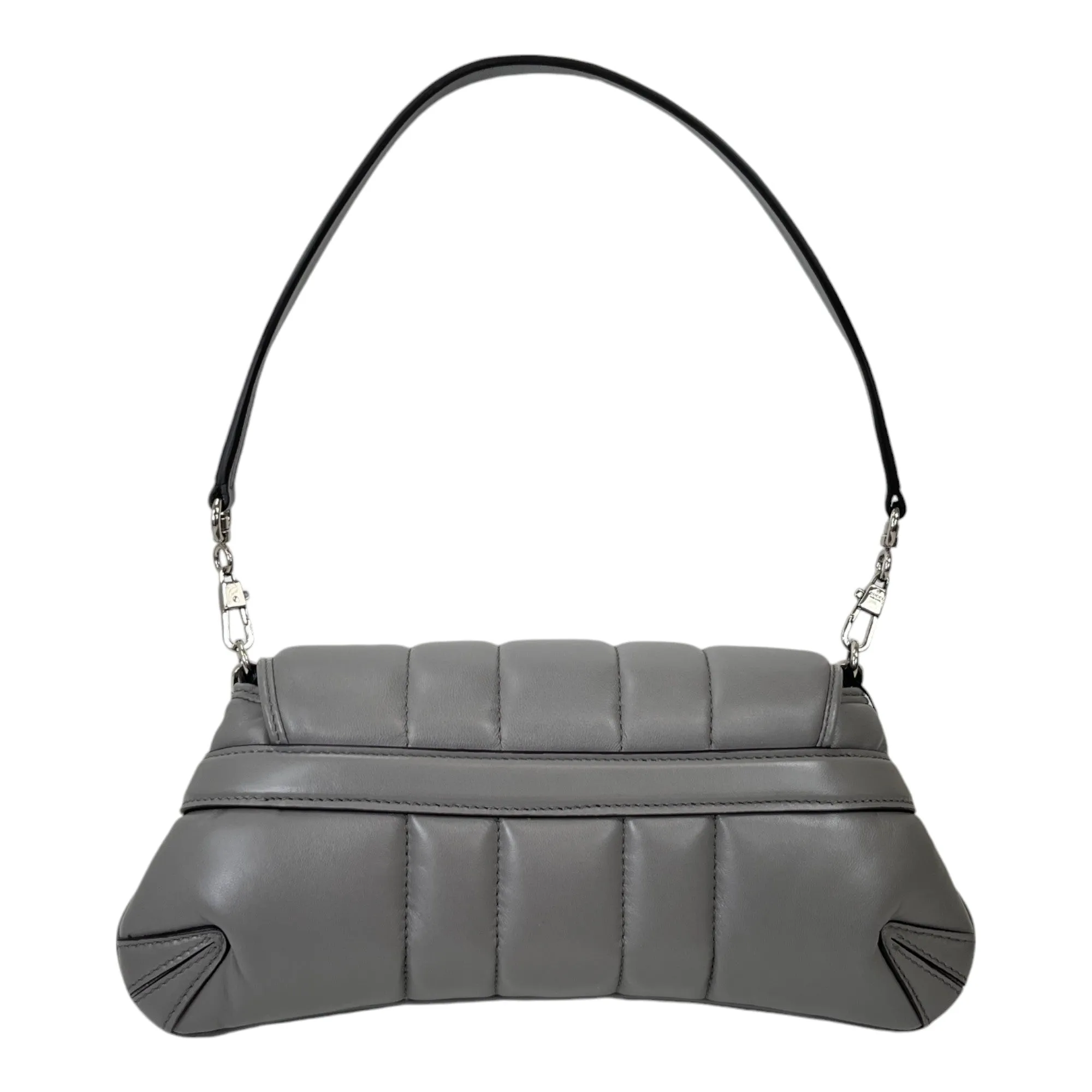 Women's Horsebit Chain Small Handbag Grey